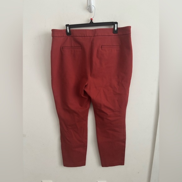 Boden Women's 16/18R Hampshire 7/8
Pants Flat Front Dress Ankle Orange Career - Picture 3 of 9